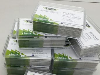 พิมพ์นามบัตร pvc